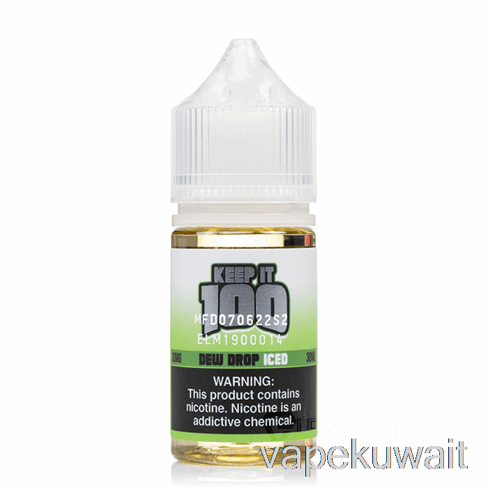 قطرة الندى المثلجة - كيب إت 100 أملاح - 30 مل 20 ملجم Vape Pod Kits